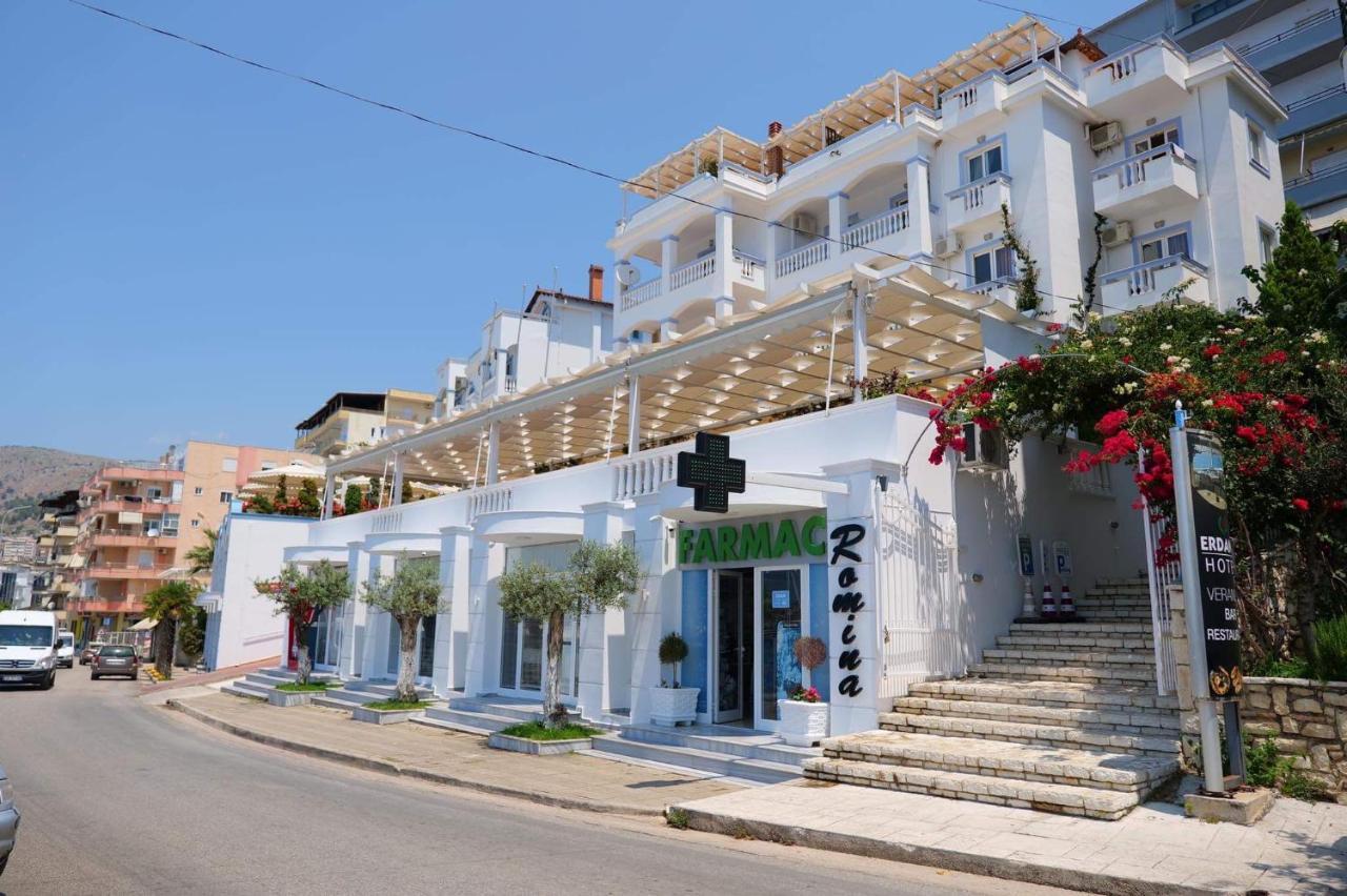Hotel Erdano Саранда Экстерьер фото
